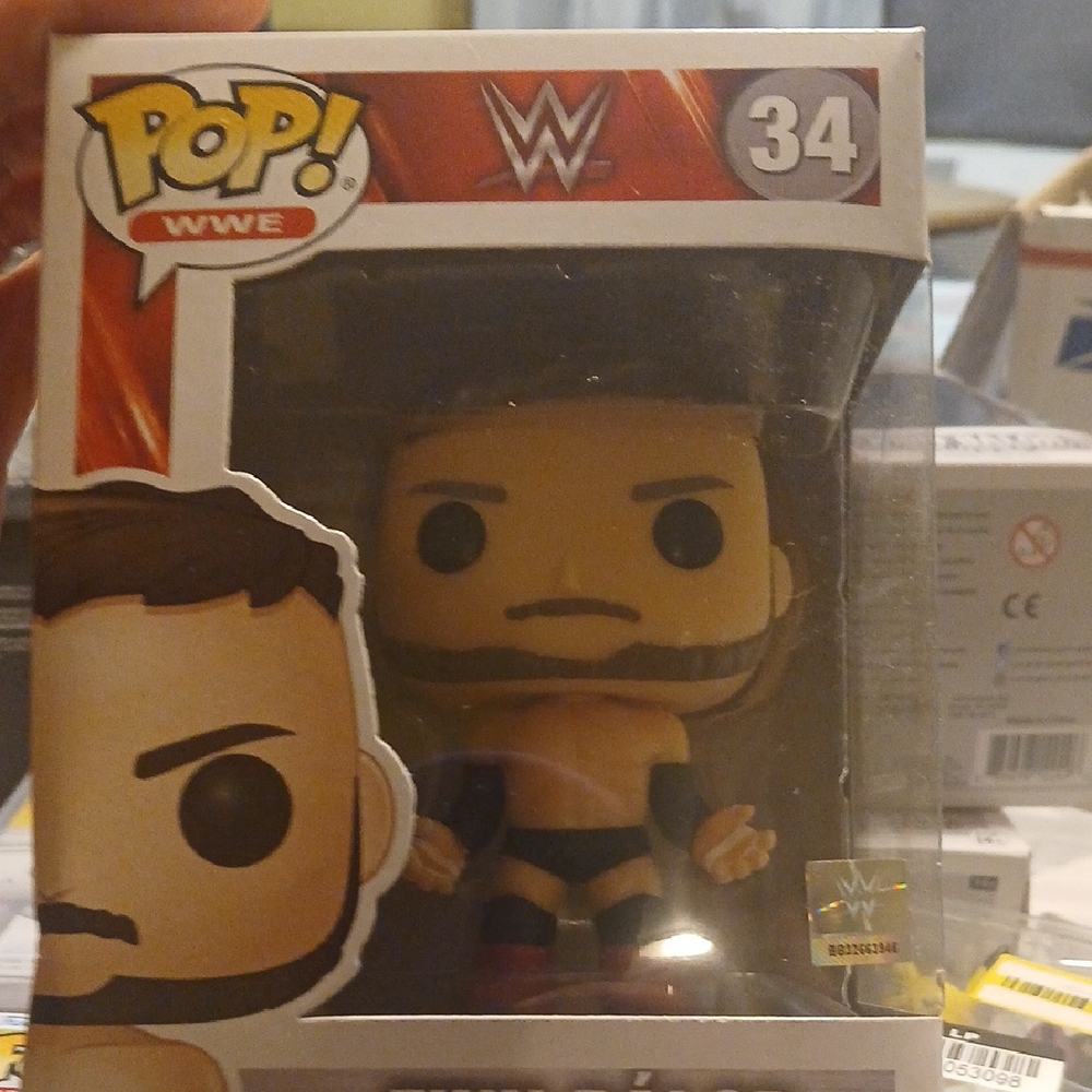 WWE Pop! Vinyl Figure with Black and Blue Attire